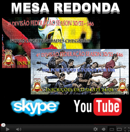 Mesa Redonda - 3ª Divisão S46 - Rodada 7 & 4ª Divisão S46 - Rodada 6