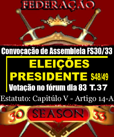 Convocação de assembleia para eleições de Presidente S48/49