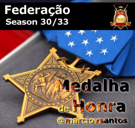Medalha de Honra @marciovsantos